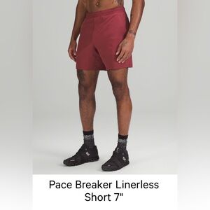 Lululemon Pace Breaker Linerless Short 7"